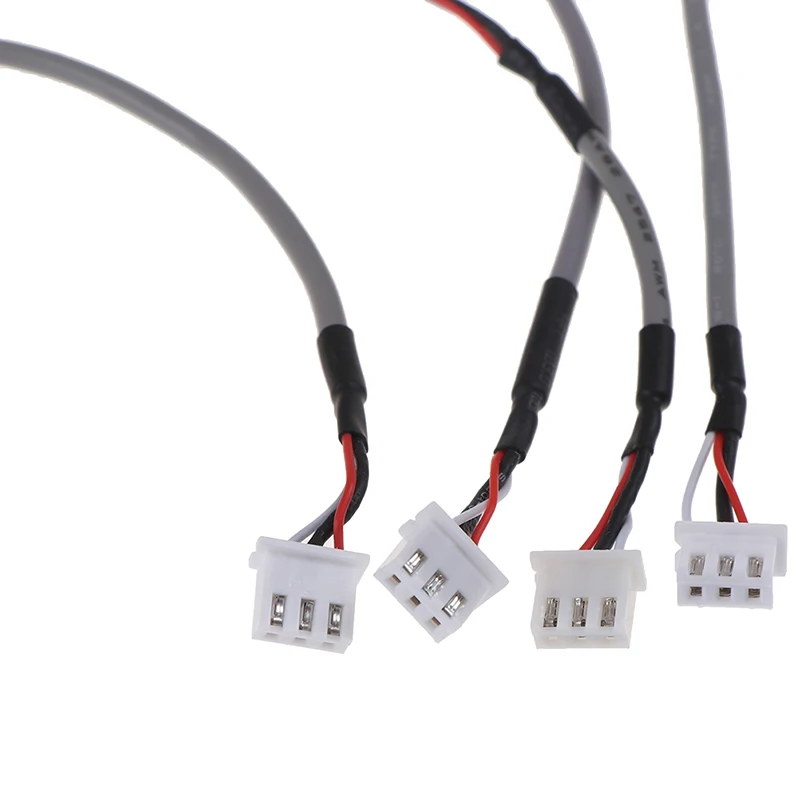 5x XH2.54 3P Audio Signal 2.0 Channel Shielding Input Cable For HiFi Amplifier