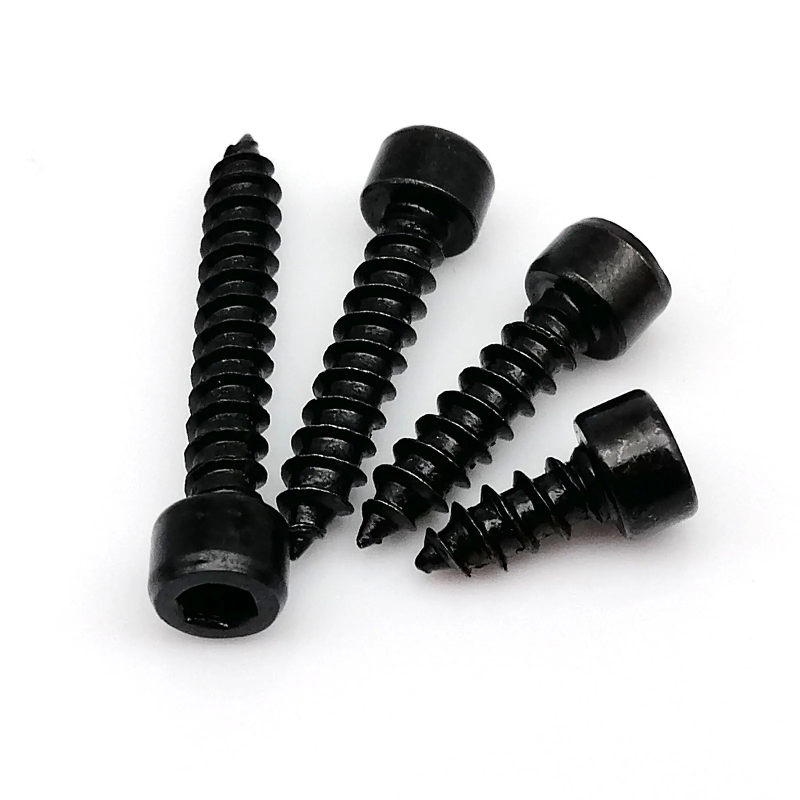 HZYUEGOU M2 M2.6 M3 M3.5 M4 M5 M6 Black Carbon Steel Allen Hex Hexagon Socket Cap Head Speaker Wood Self-tapping Screw