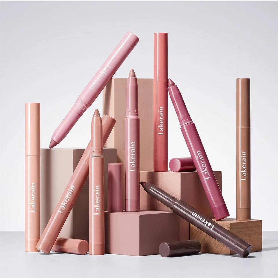 Cream Lip Liner Long Lasting Wear Waterproof Sweat-resistant Fast-setting Rich Pigmented Color Smooth Matte Texture Lip Liner