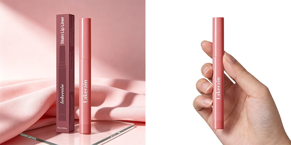 Cream Lip Liner Long Lasting Wear Waterproof Sweat-resistant Fast-setting Rich Pigmented Color Smooth Matte Texture Lip Liner