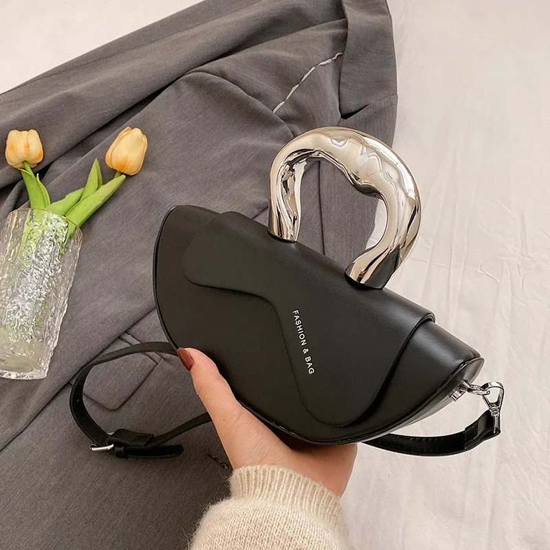 Fashion Sewing Thread Solid PU Hasp Shoulder Bags Interior Compartment Women's Handbags 2026 High Quality Sweet Bags for Women