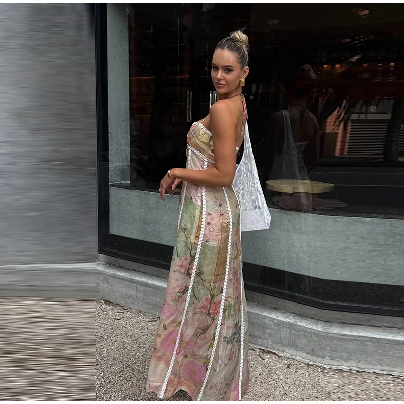 Printed Women's Two Piece Set Camisole Cardigan Top High Waist Lace Trim Shorts Stylish Two Piece Outfit Daily Fashion Wear 2026