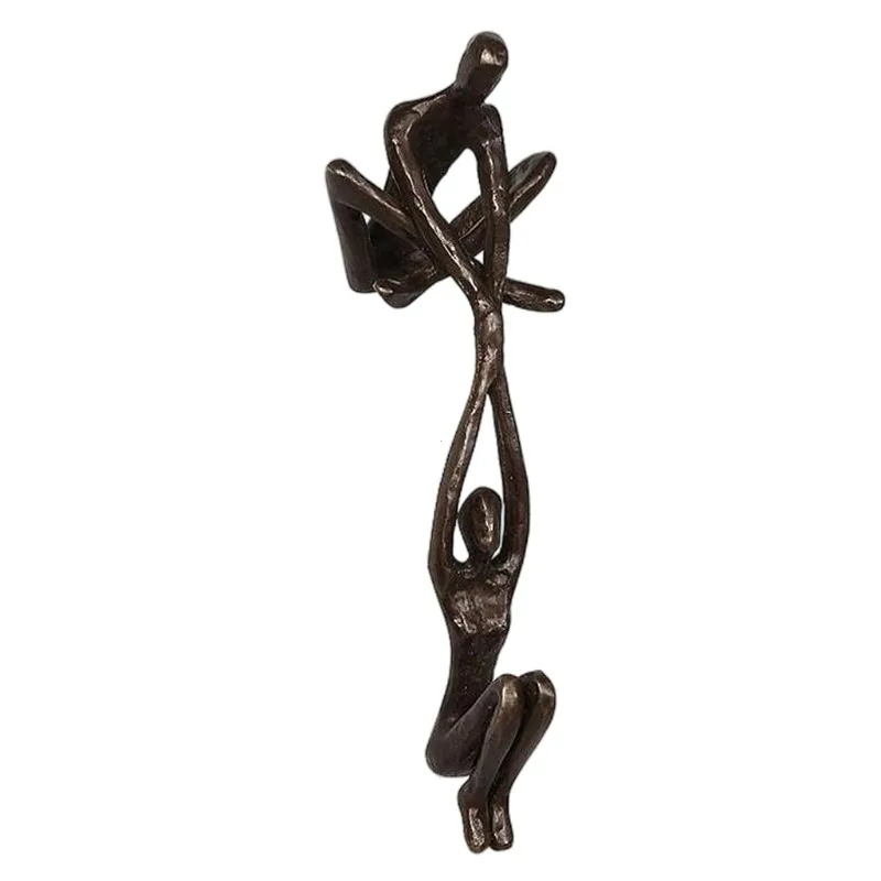 Man Lifting Woman Figurine Art Statue Lover Sculpture Ornament Home Desktop Decor Dancing Couple Sculpture Art Creative Artwork