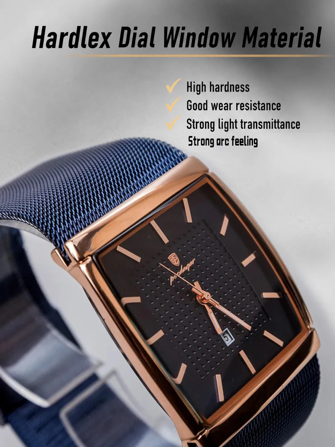 POEDAGAR Top Casual Men's Clock Luminous Waterproof Stainless Steel Man Watch Date Quartz Business Fashion Watches For Men Reloj
