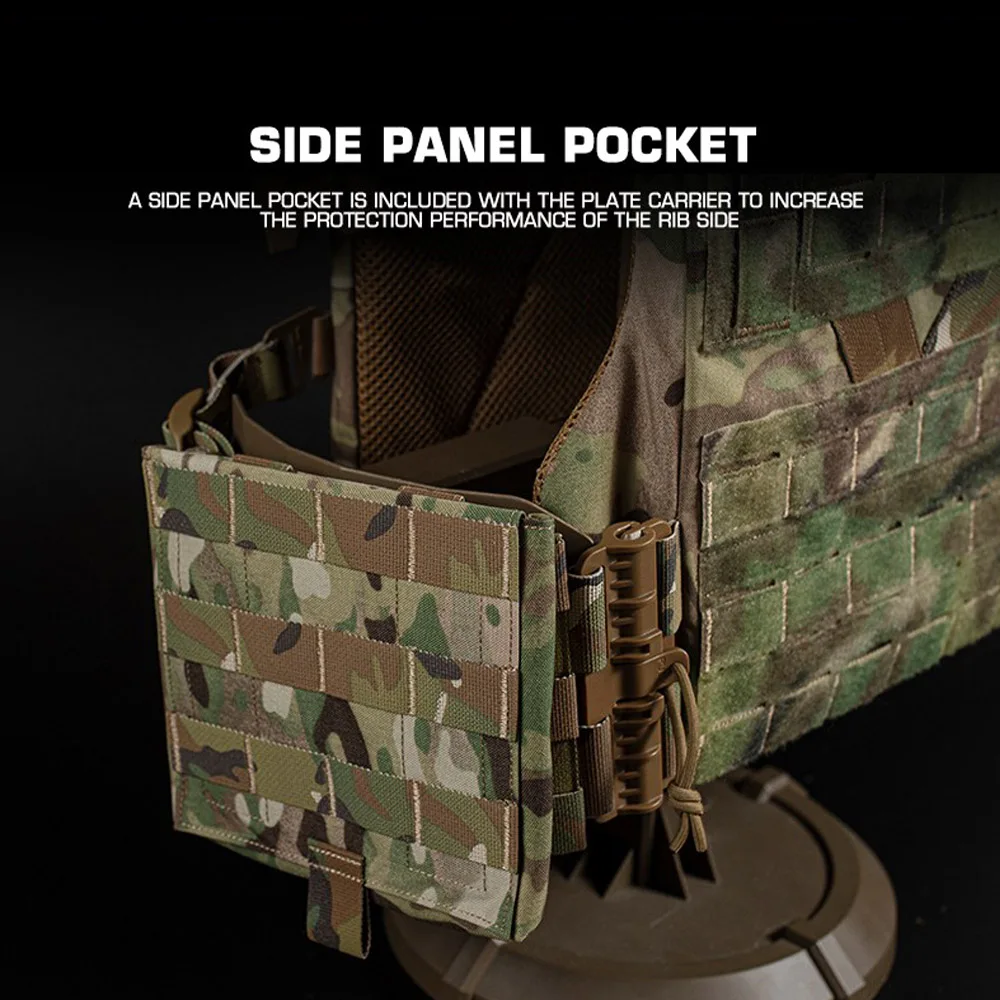 K series Plate Carrier Camo Style Full-Size Universal Ranger Green Hunting Vest Airsoft Tactical Gear with Quick-release System