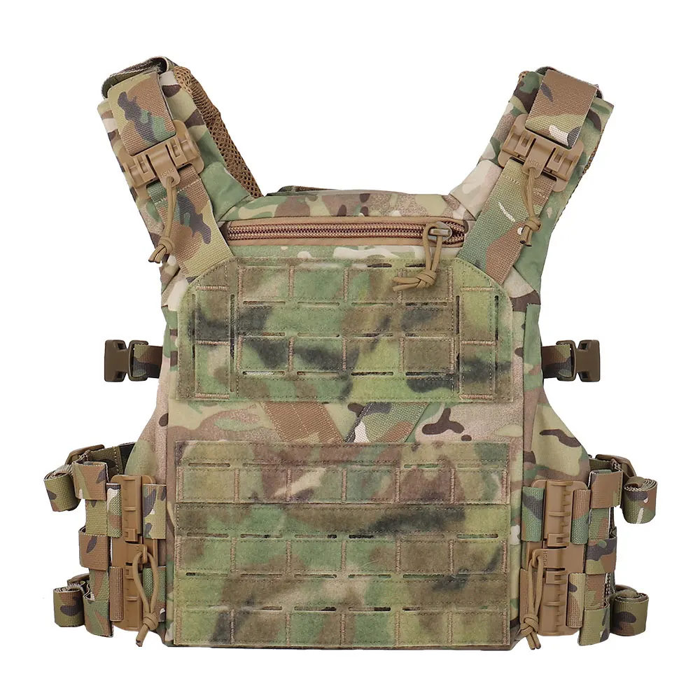 K series Plate Carrier Camo Style Full-Size Universal Ranger Green Hunting Vest Airsoft Tactical Gear with Quick-release System
