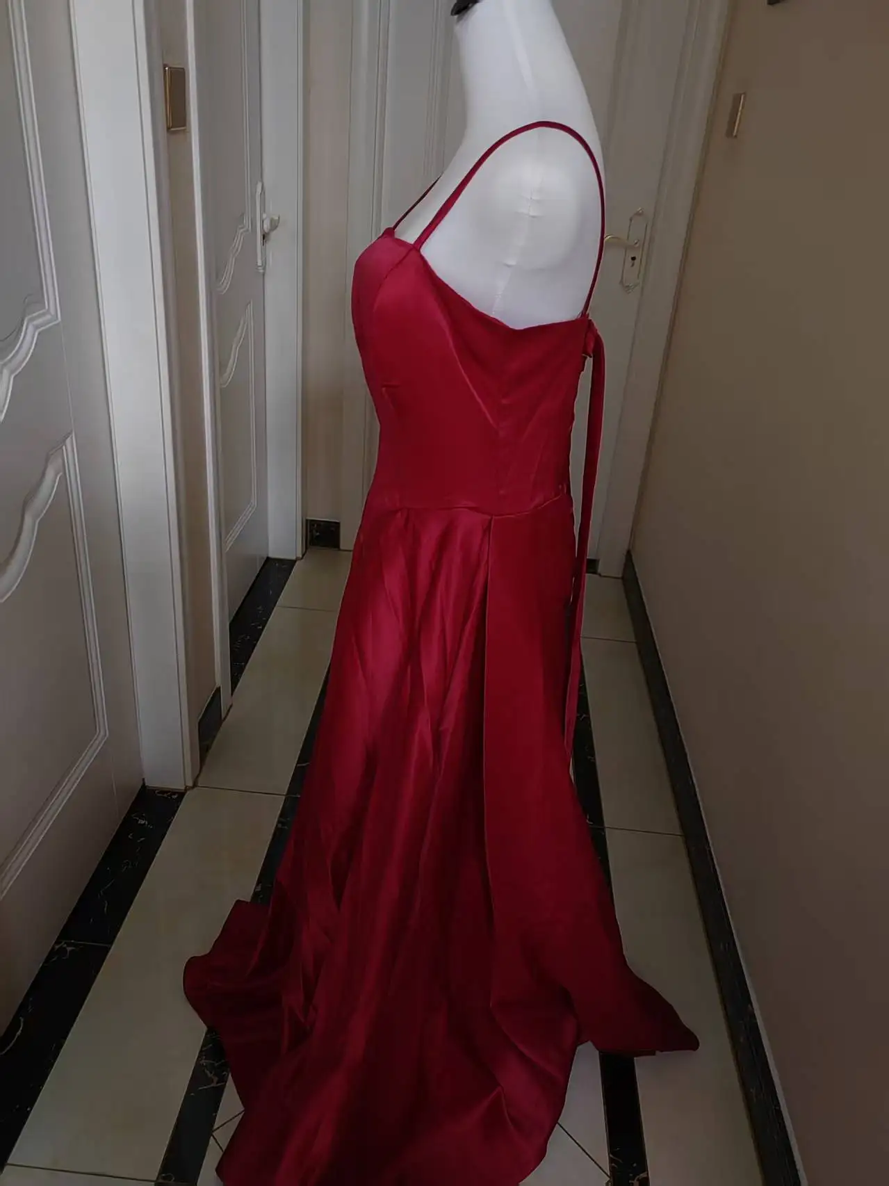French Strapping Dress Tiktok 2026new French Black Suspender Slim Dress Student Art Examination Banquet High Waist Evening Dress