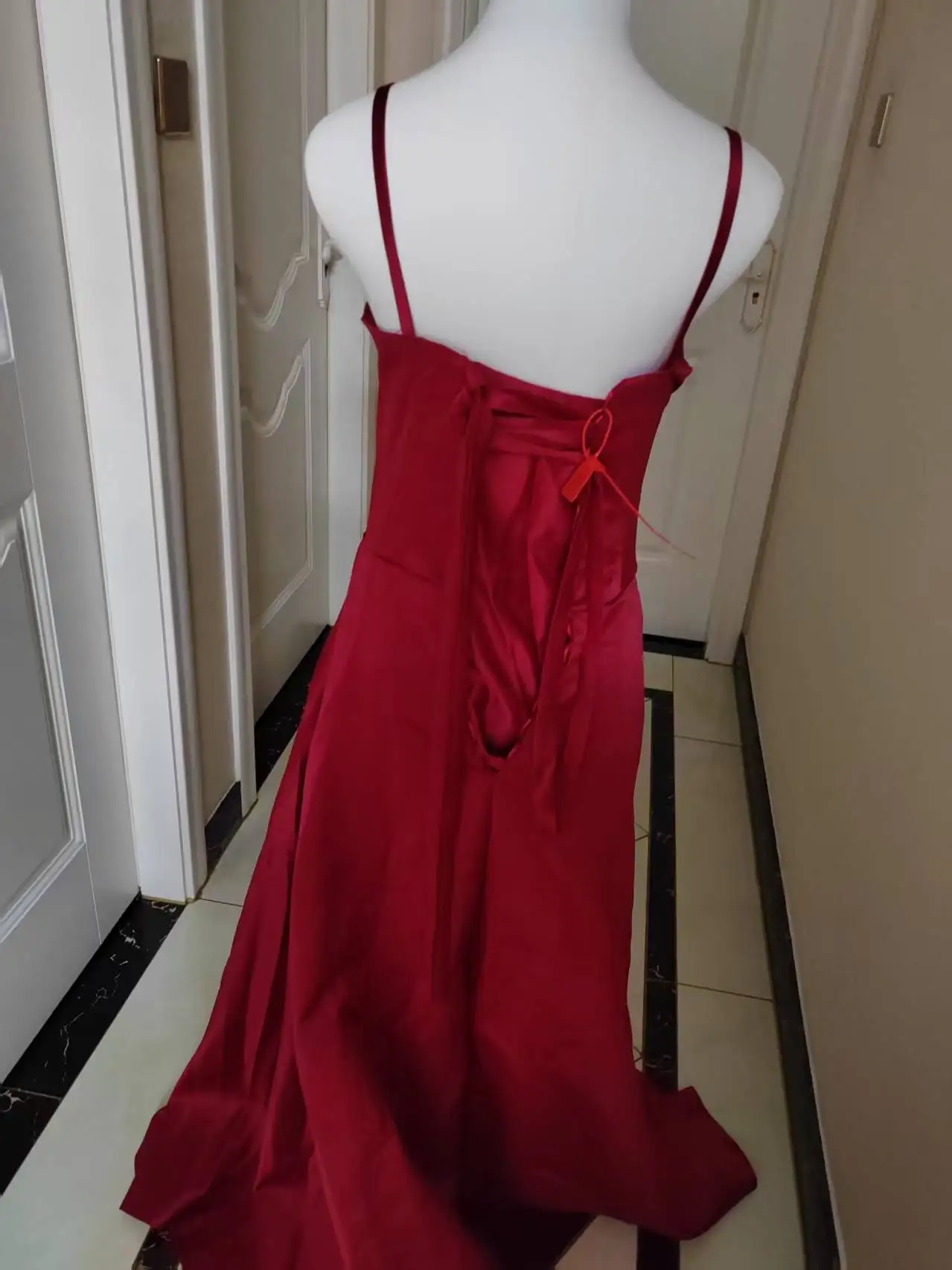 French Strapping Dress Tiktok 2026new French Black Suspender Slim Dress Student Art Examination Banquet High Waist Evening Dress