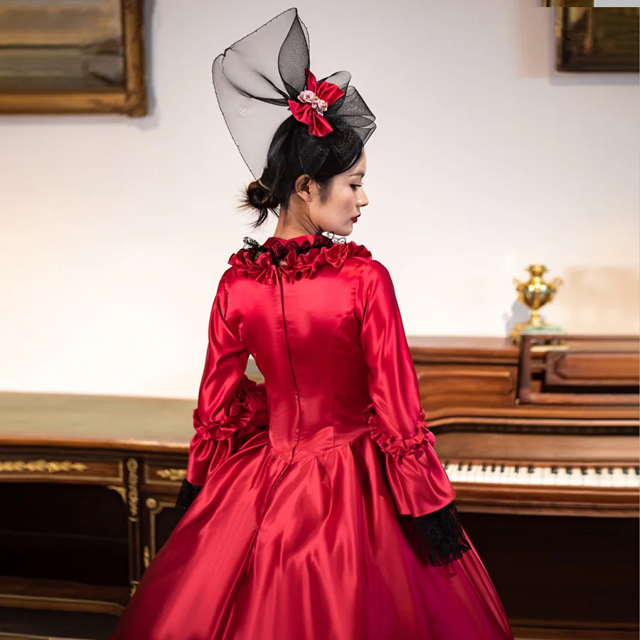 Rococo Baroque Marie Antoinette Ball Gown 18th Century Renaissance Historical Period Victorian Dress for Women