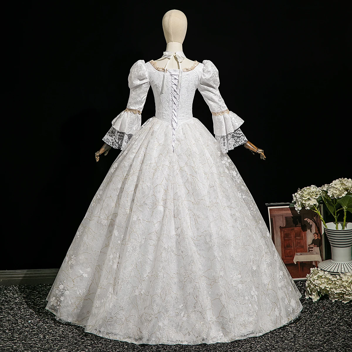 Customized Women Renaissance Victorian Party Dresses Baroque Historical Theater Masquerade Gowns