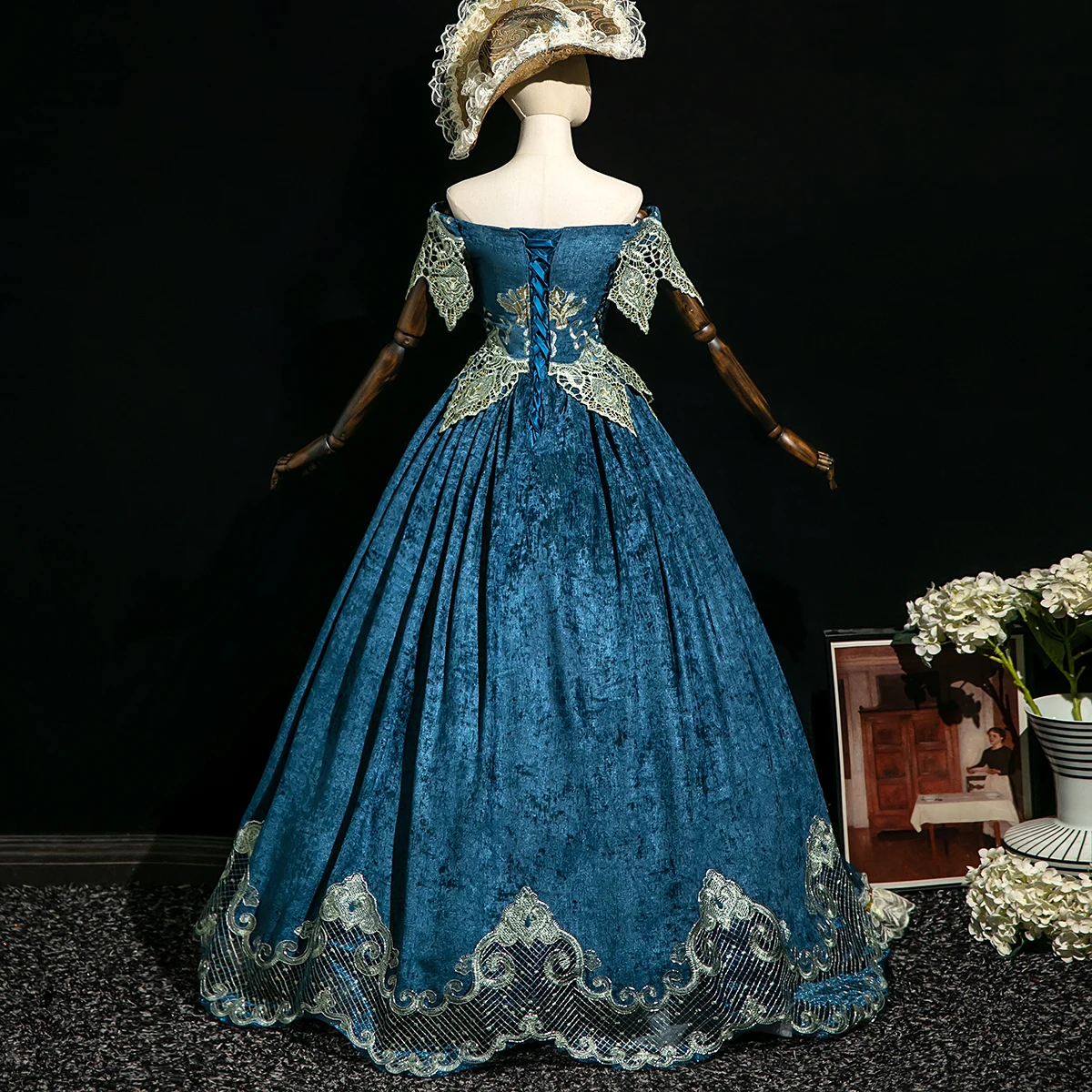 Customized Women Renaissance Victorian Party Dresses Baroque Historical Theater Masquerade Gowns