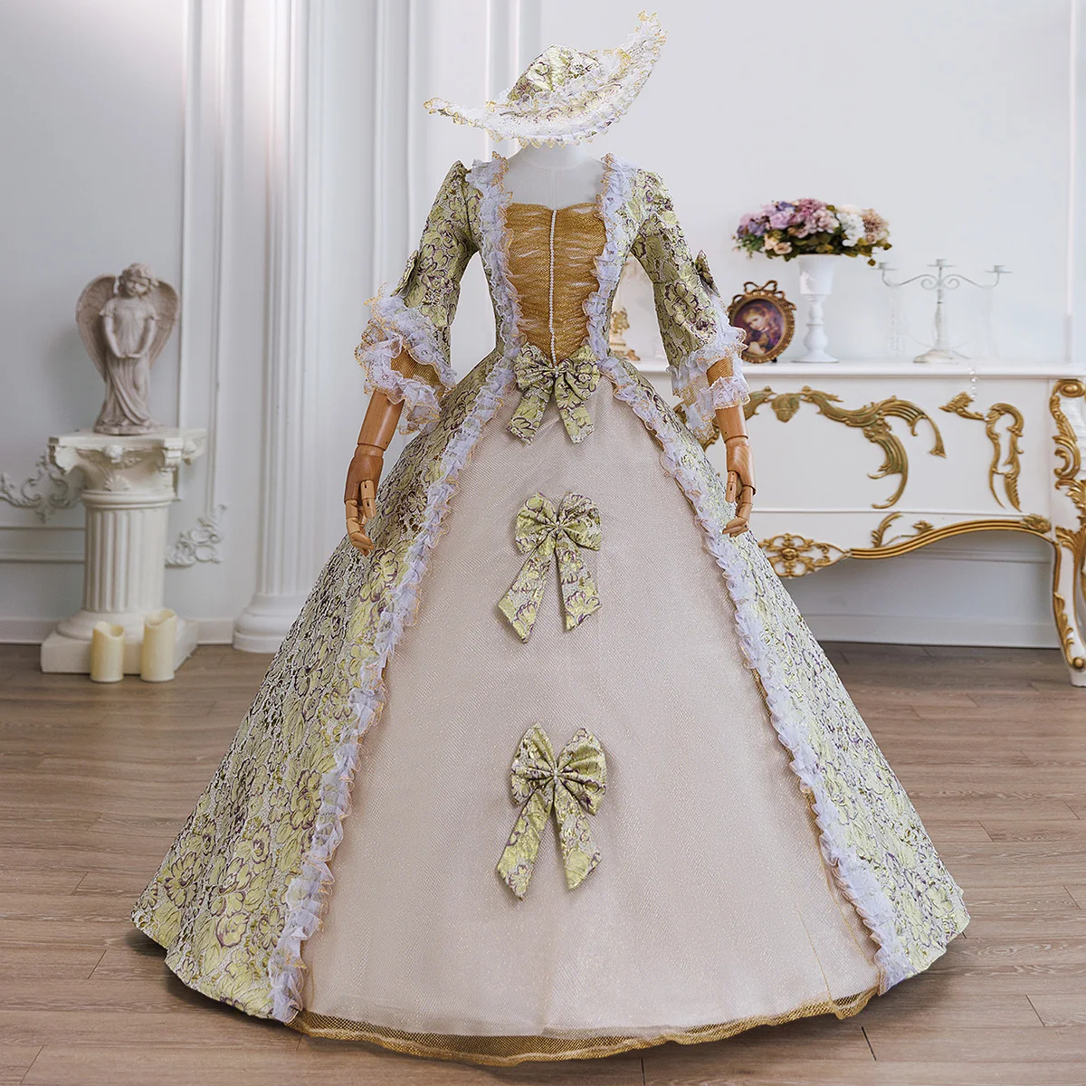 Customized Women Halloween Party Fantasy Dress Renaissance Victorian Historical Masquerade Dresses