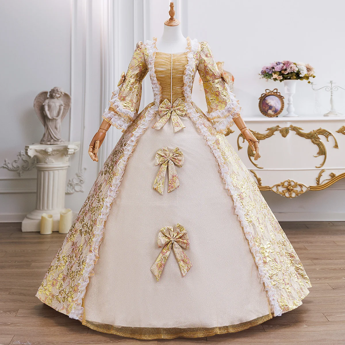 Customized Women Halloween Party Fantasy Dress Renaissance Victorian Historical Masquerade Dresses