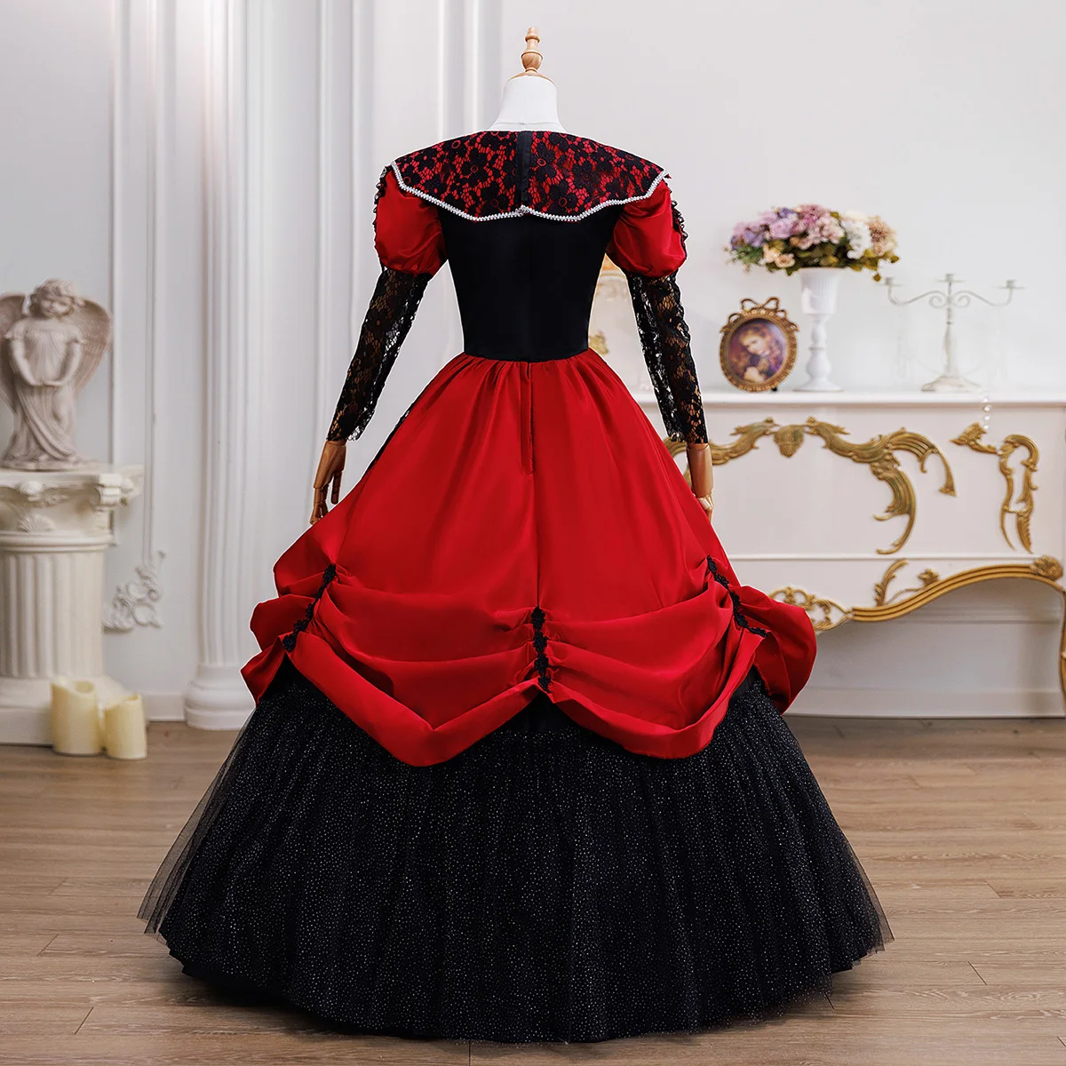 Customized Women Halloween Party Fantasy Dress Renaissance Victorian Historical Masquerade Dresses