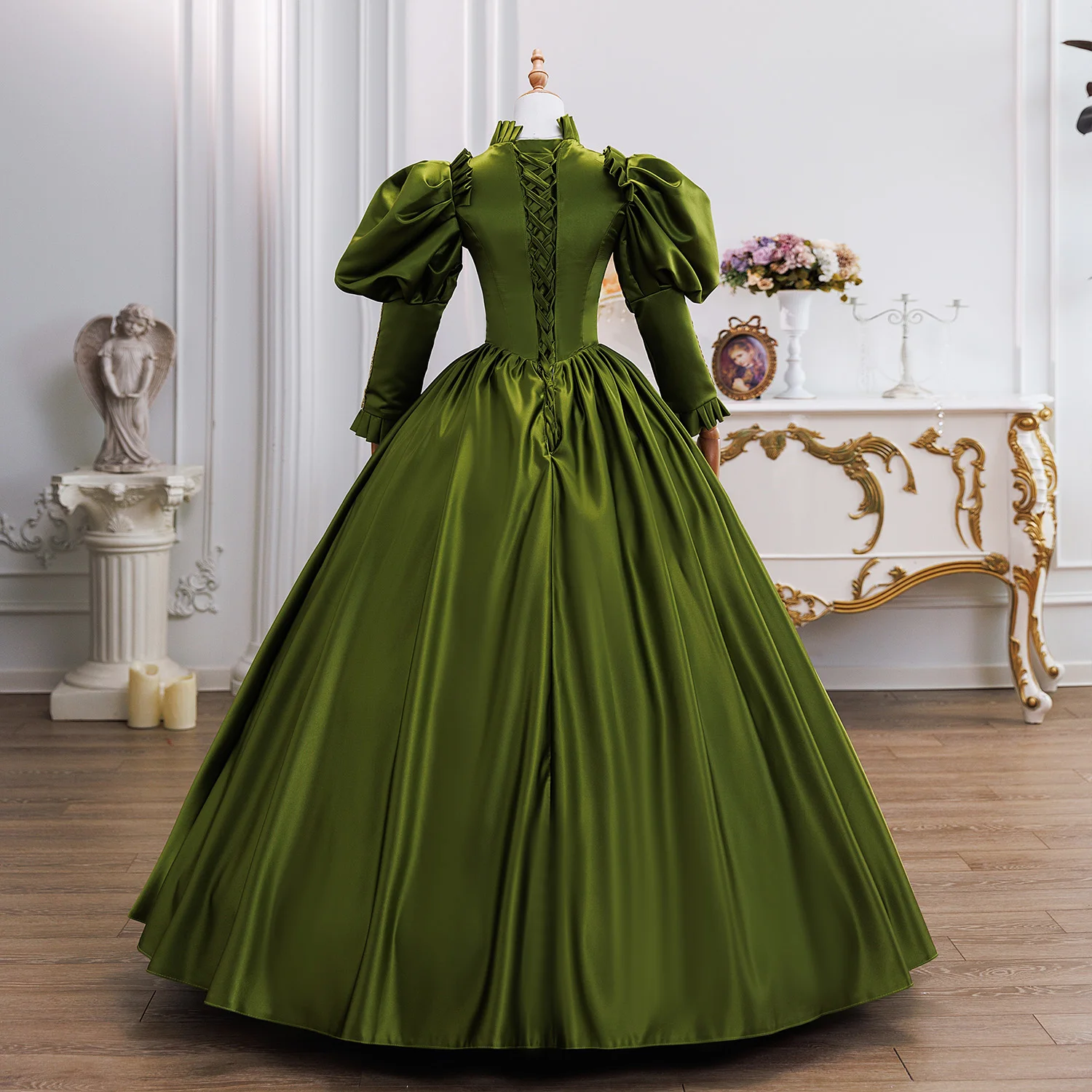 Customized Women Halloween Party Fantasy Dress Renaissance Victorian Historical Masquerade Dresses