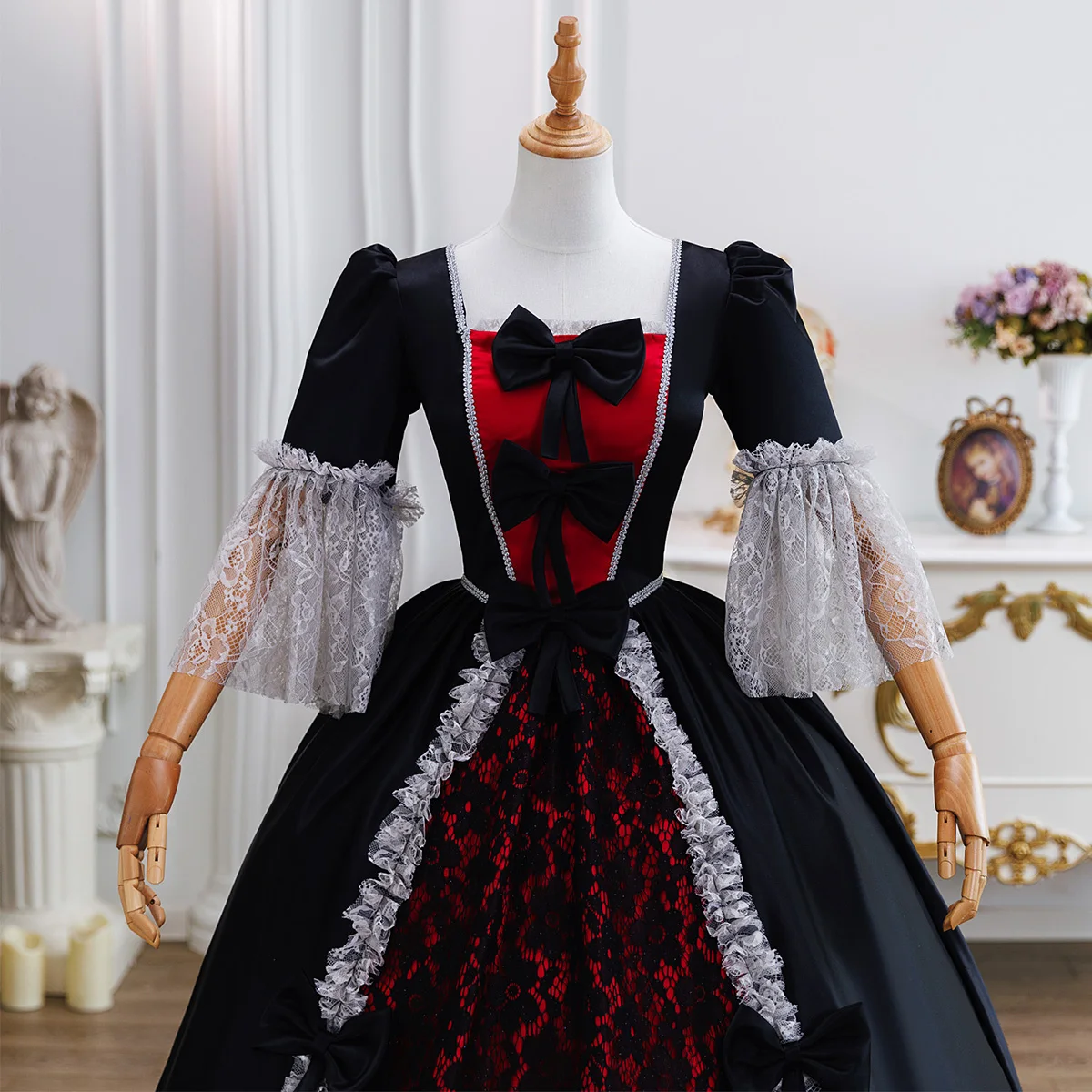 Customized Women Halloween Party Fantasy Dress Renaissance Victorian Historical Masquerade Dresses