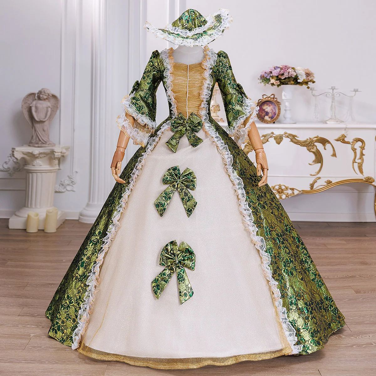Customized Women Halloween Party Fantasy Dress Renaissance Victorian Historical Masquerade Dresses