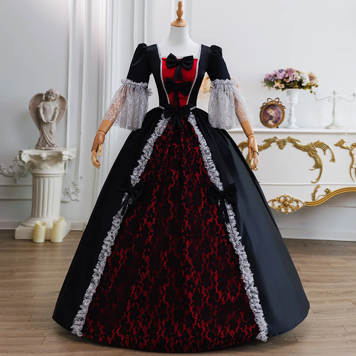 Customized Women Halloween Party Fantasy Dress Renaissance Victorian Historical Masquerade Dresses