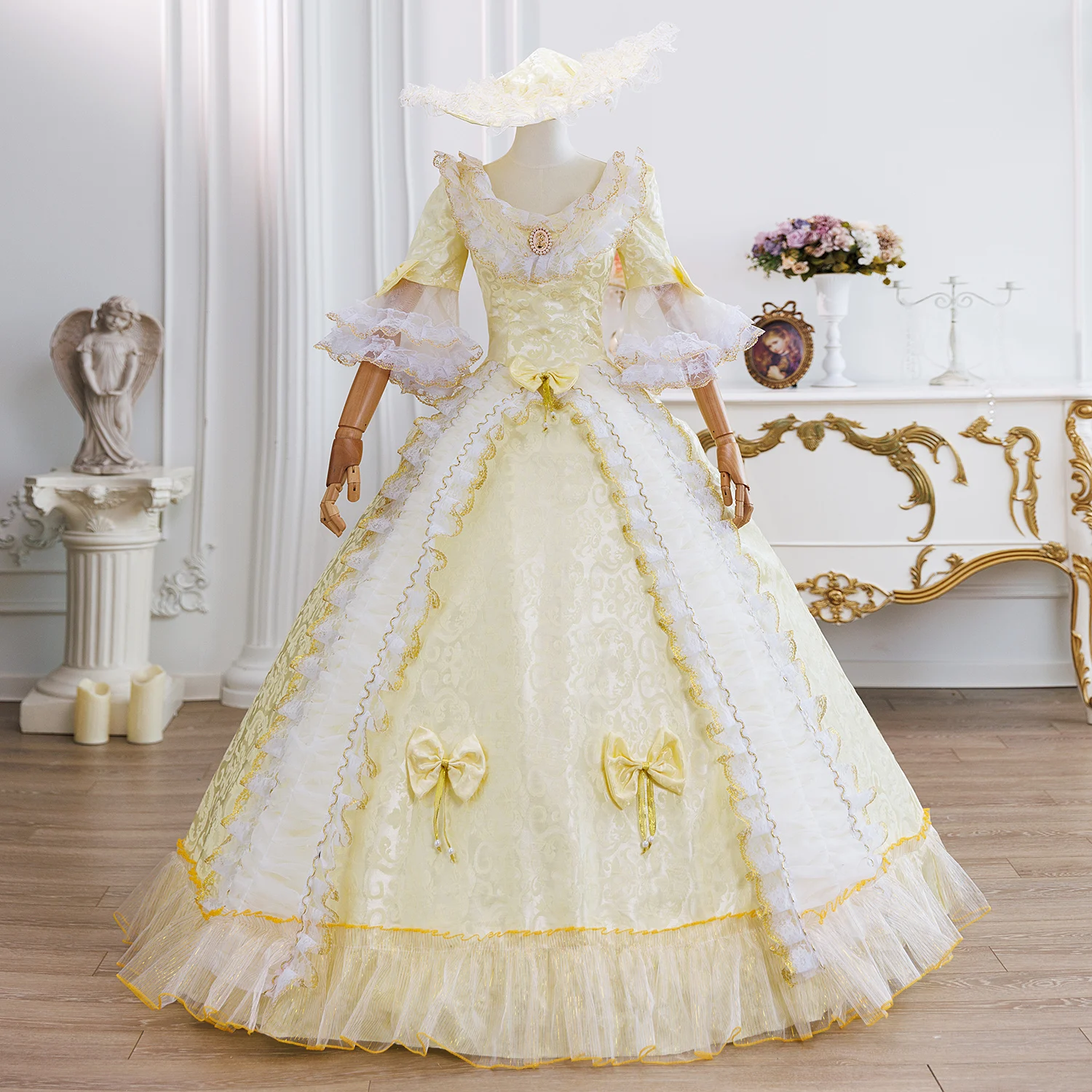 Customized Women Halloween Party Fantasy Dress Renaissance Victorian Historical Masquerade Dresses