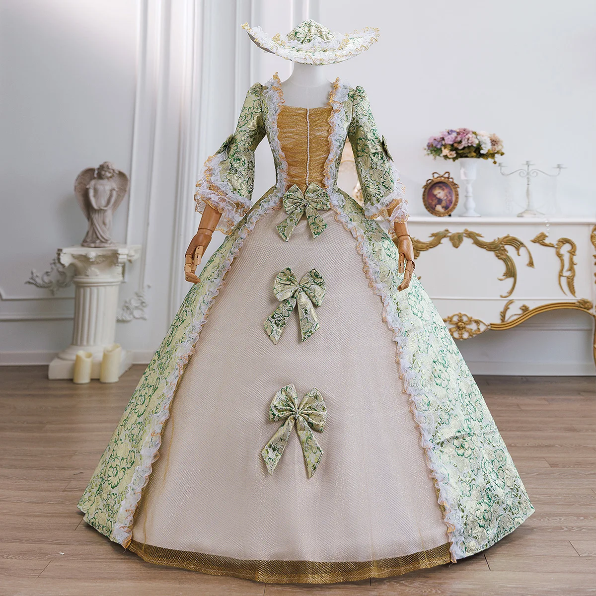 Customized Women Halloween Party Fantasy Dress Renaissance Victorian Historical Masquerade Dresses