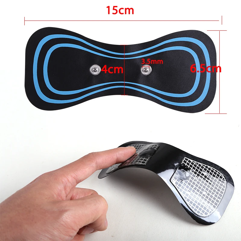 Electric Neck Massager EMS Muscle Massage Stimulator Hip Exerciser Replacement Tens Body Massager Patch Mini Device
