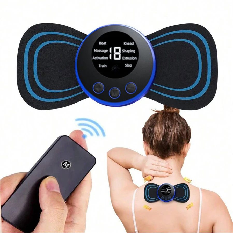 2026 Intelligent Mini Electric Neck Massager Charging Portable Shoulder and Neck Massage Patch with Multiple Adjustable