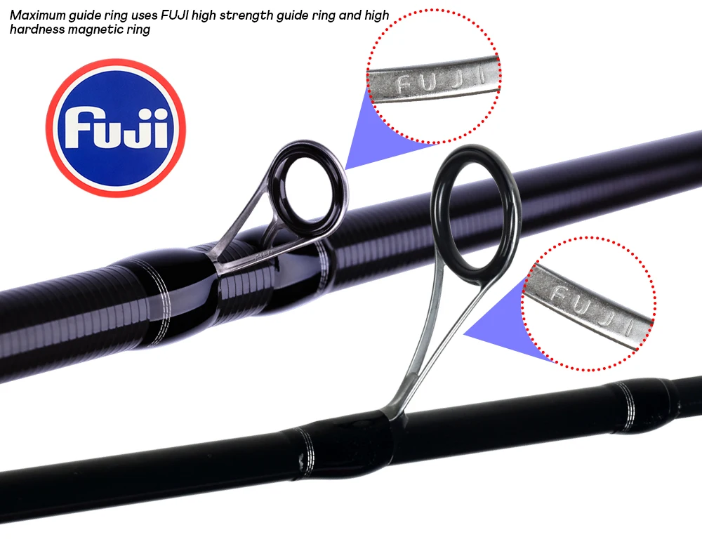 MAXIMUS Lure Fishing Rods 1.8m 2.1m 2.4m 2.7m 3.0m 30T Carbon Spinning Baitcasting Big Guide Travel Casting 3-35g L/M/MH BIUTIFU