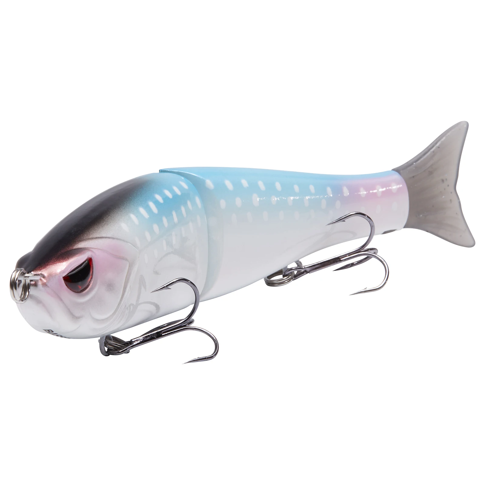 Bassdash Glide Baits for Pike Salmon Trout Topwater Single-Jointed Swimbait Bass Fishing Lure 11.43cm/18.5g 17.78cm/62.5g