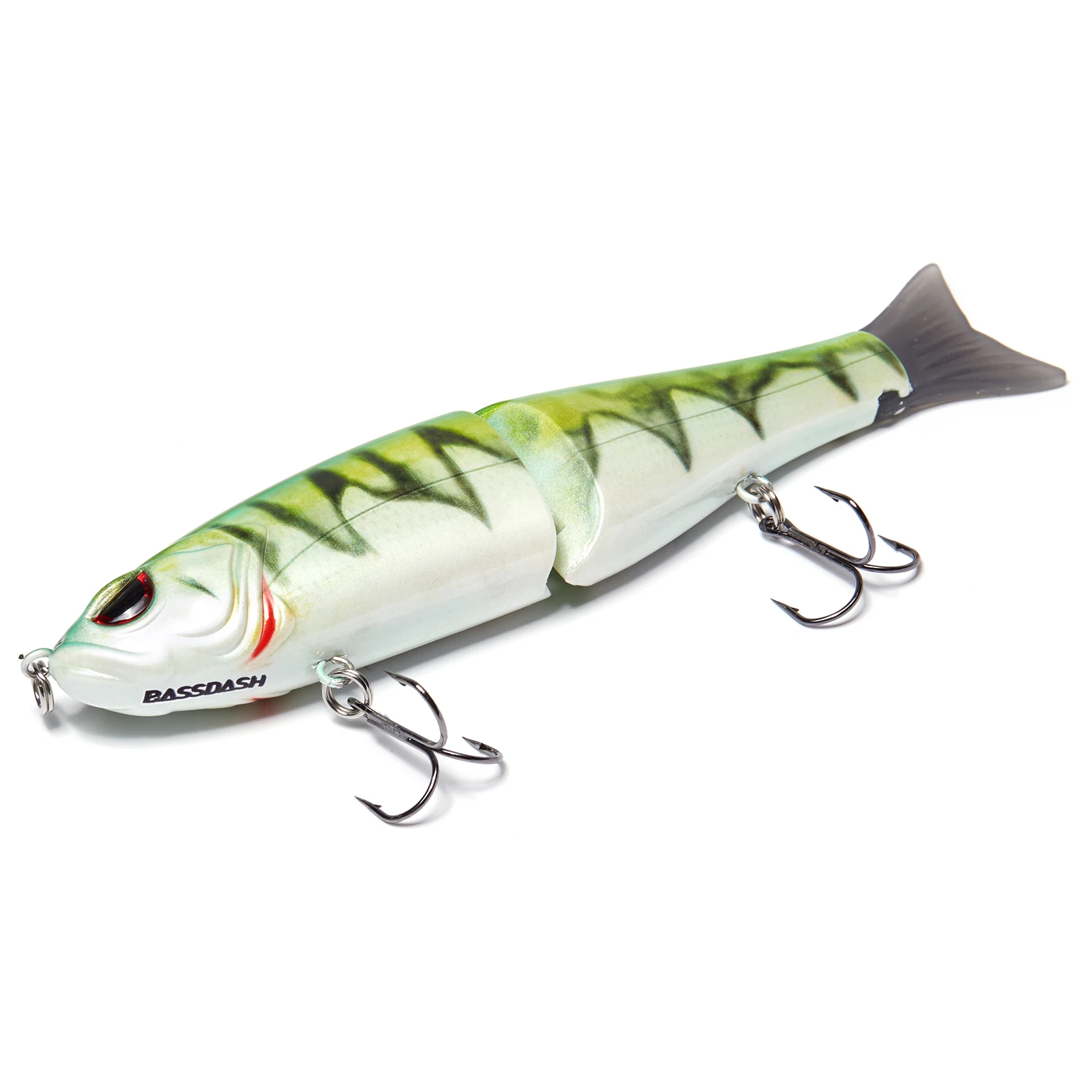 Bassdash Glide Baits for Pike Salmon Trout Topwater Single-Jointed Swimbait Bass Fishing Lure 11.43cm/18.5g 17.78cm/62.5g