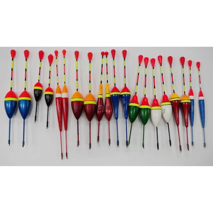 Multicolor Foam Fishing Floats Set Mix Size Buoy Bobber Tackle Accessories for Freshwater Saltwater Fishing Gear Lightweight