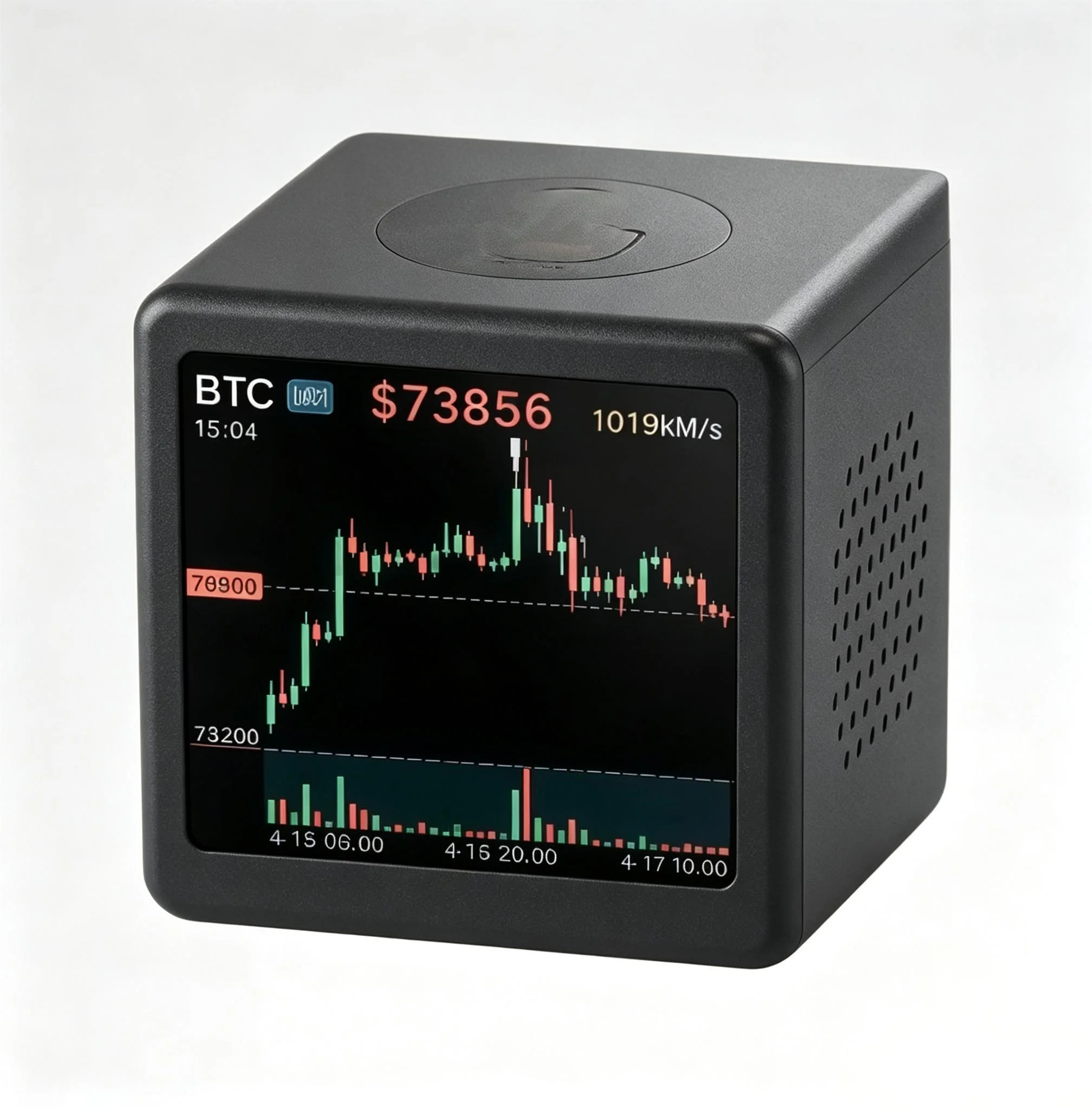 NMMiner Smart TV ESP32 BTC Solo Lottery Low Power Consumption Hashrate 1060KH/s for Computer Nerd Gift Home Desktop Clock