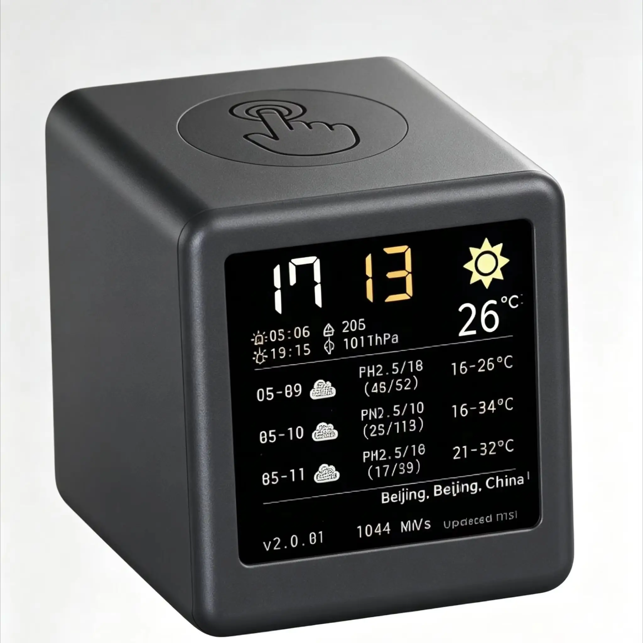 NMMiner Smart TV ESP32 BTC Solo Lottery Low Power Consumption Hashrate 1060KH/s for Computer Nerd Gift Home Desktop Clock