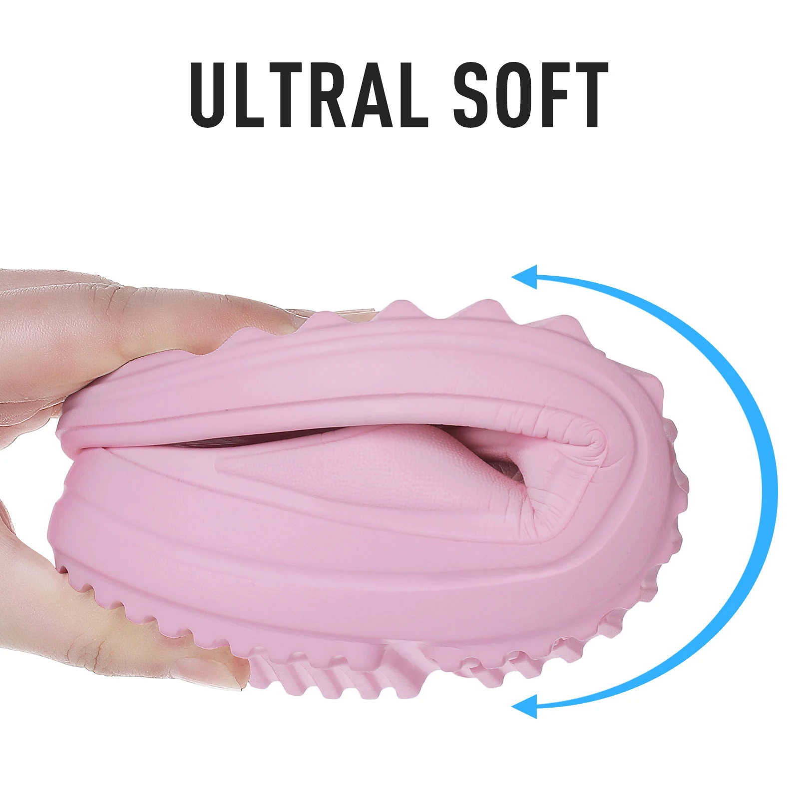 Kidmi Women Flat Sandals Women Slippers Outdoor Non-slip House Slippers Unisex Beach Slides Orthopedic Breath Soft Slippers