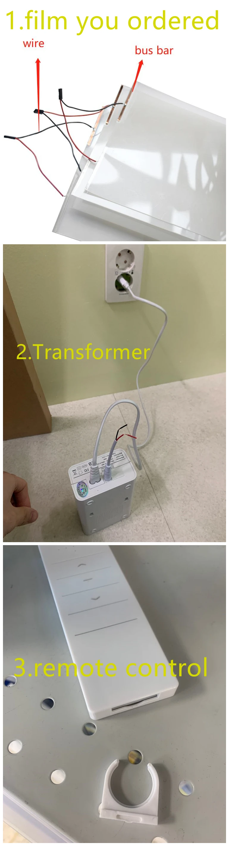 PDLC Smart Glass Window Film Electrochromic Tint Film with Remote Customized Size Switchable Glass Film