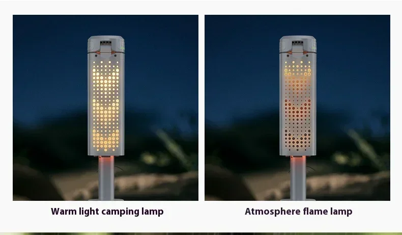 1000 LM Retractable Camping Lamp Portable 8000mAH Rechargeable Work Light Hiking Fishing Flashlight Outdoor Emergency Lanterns