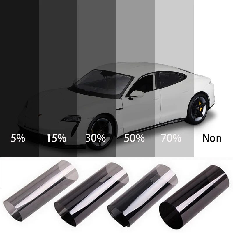 Nano Ceramic Car Window Film Heat Block UV Protection Privacy Energy Saving Static Cling Removable for Auto Truck Glass