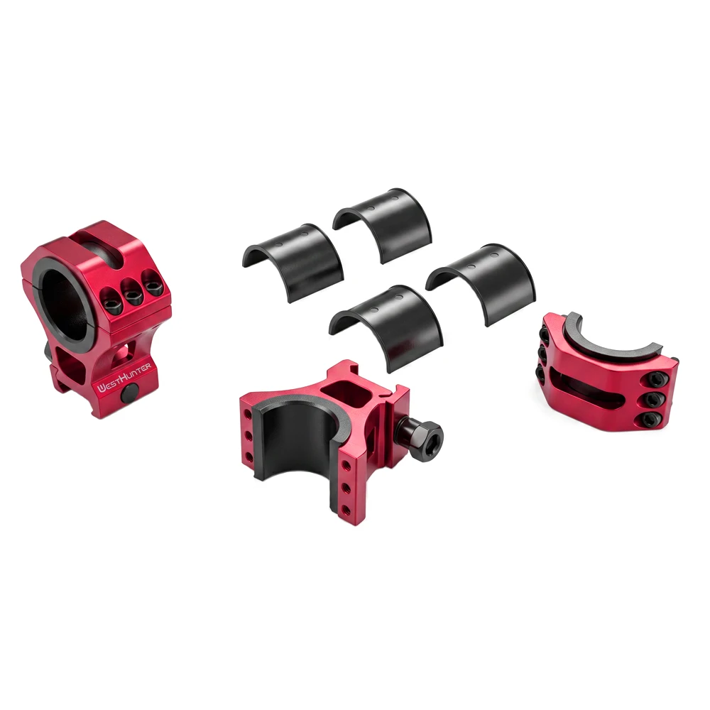 WESTHUNTER WH212 34MM High Profile Picatinny Mounts Hunting Riflescope Mount Tactical Scope Mounts Optical Sight Accessories