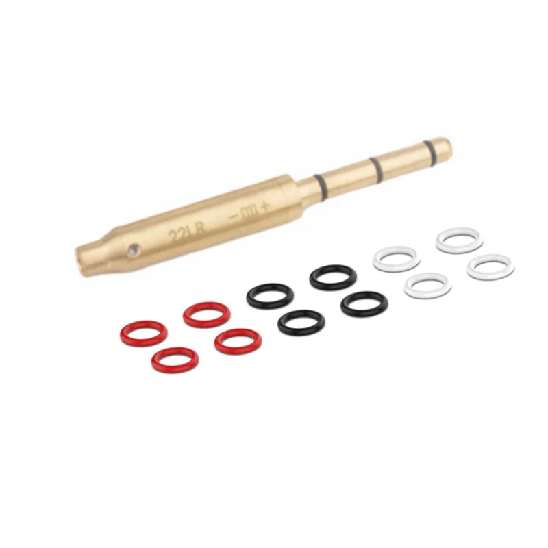 Outdoor .22lr Laser Bore Sight .177/22LR/.223/.17/. 38spl Cal Laser Boresighter 45ACP 9MM Laser Collimator