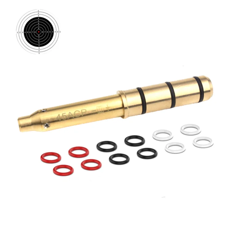 Outdoor .22lr Laser Bore Sight .177/22LR/.223/.17/. 38spl Cal Laser Boresighter 45ACP 9MM Laser Collimator