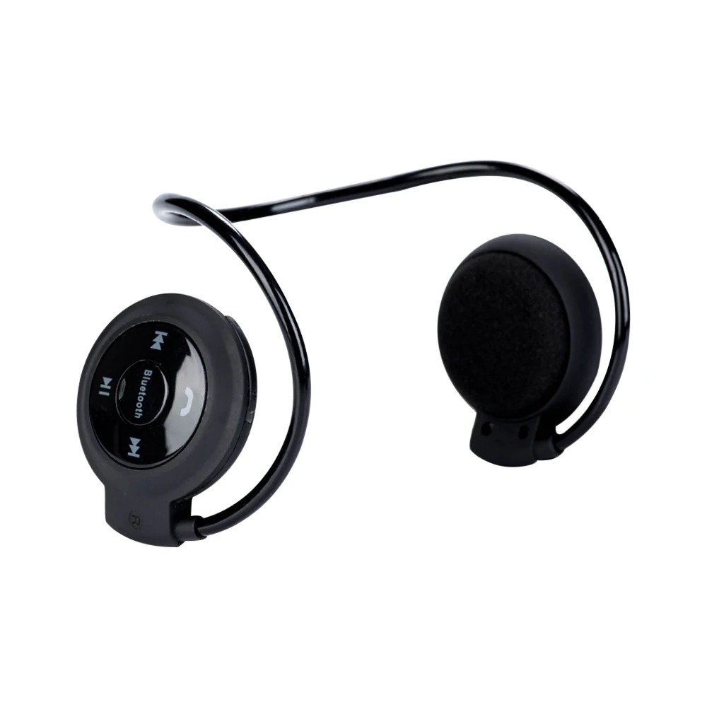 Sport Wireless Bluetooth-compatib Headphones Stereo Earphones Mp3 Music Player Headset Earpiece Micro SD Card Slot Handsfree Mic