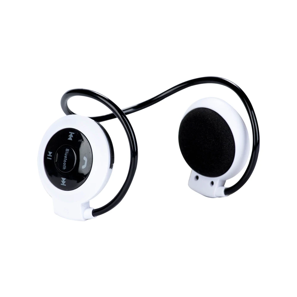 Sport Wireless Bluetooth-compatib Headphones Stereo Earphones Mp3 Music Player Headset Earpiece Micro SD Card Slot Handsfree Mic