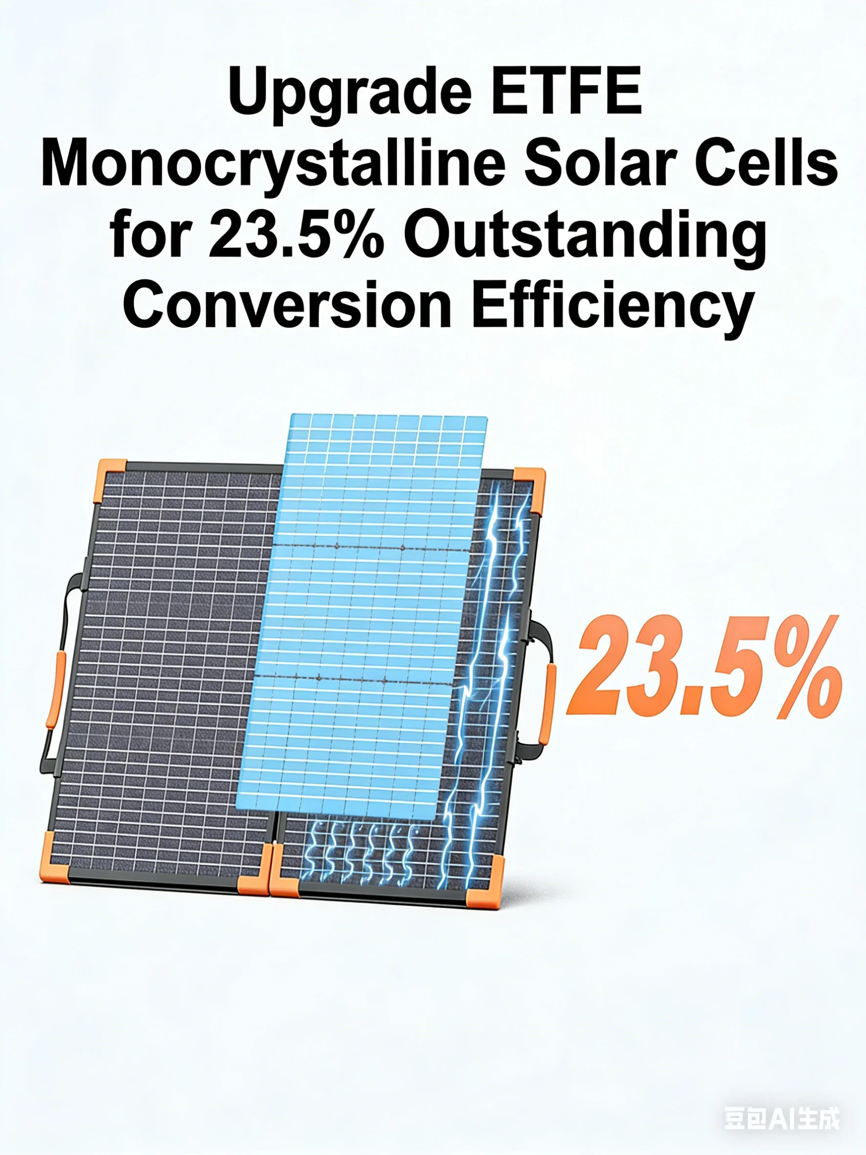 Bifacial Solar Panel Balkonkraftwerk100W/200W/400W 20V/40V Portable Foldable Solar Charger Generator Camping RV Boat Emergency