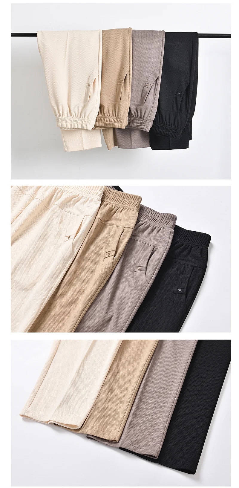 5XL 6XL 7XL 8XL Women Summer Pants 2026 New Elastic High Waist Casual Ninth Pants Middle-aged Elderly Female Straight Mom Pants