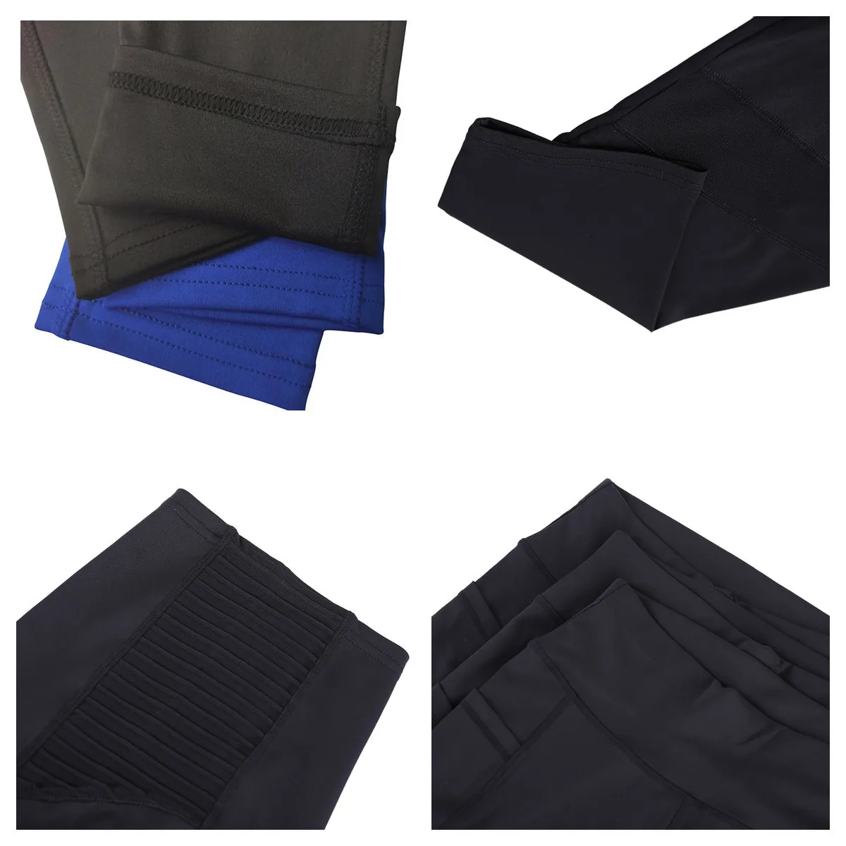 Sport Shorts cropped pants Female Fitness Nudity High Waist Hip Lift Running Yoga Side Pockets Tights Quick Dry Gym Sportswear