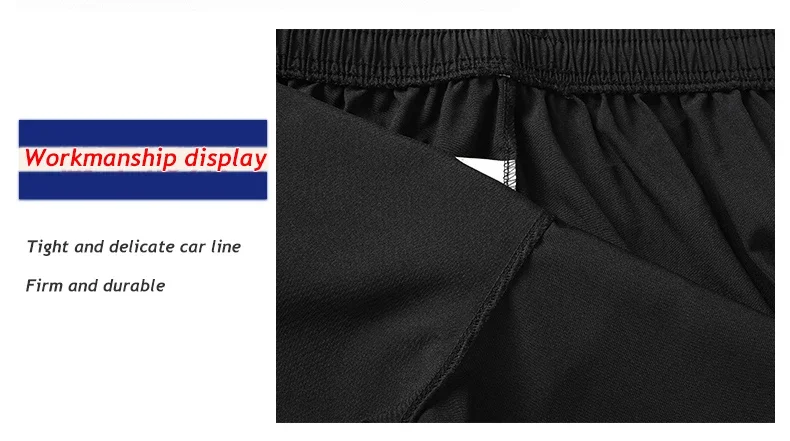 Men's Plus Size Shorts 110-180KG Summer Pants Work Trousers Quick-drying Loose Fit Sports Fitness Baggy Sweatpants Male Clothing