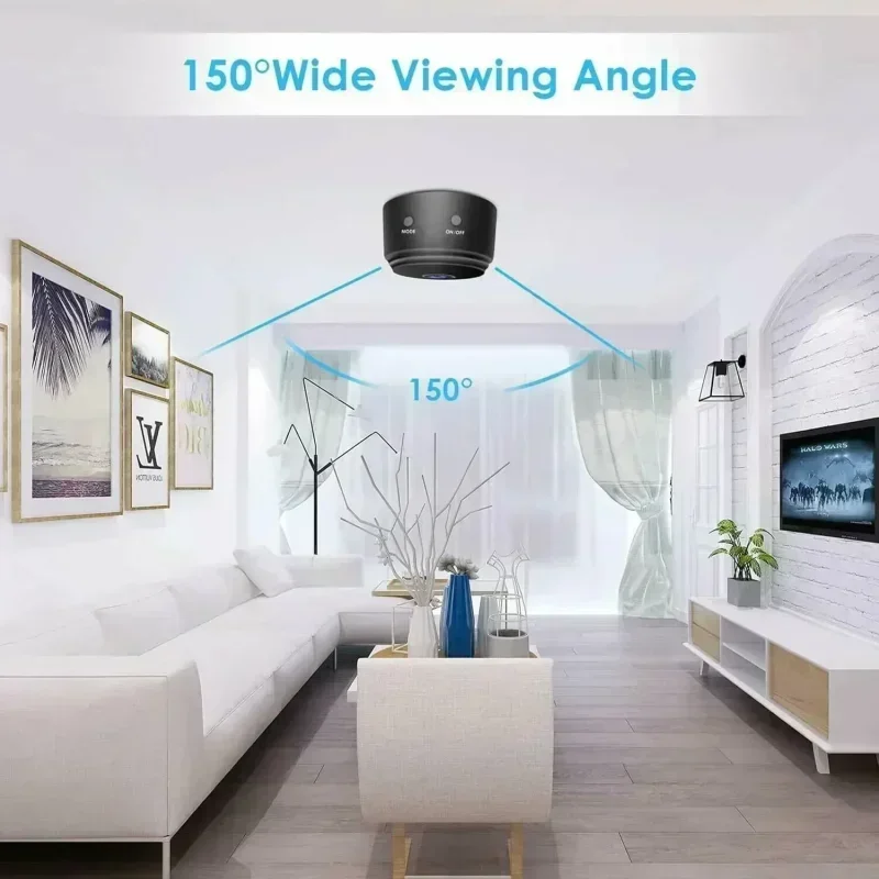 Lenovo A9 1080P Wifi Mini Camera Security Monitoring Wireless Remote Night Vision Video Surveillance Smart DV Cam HD Camera