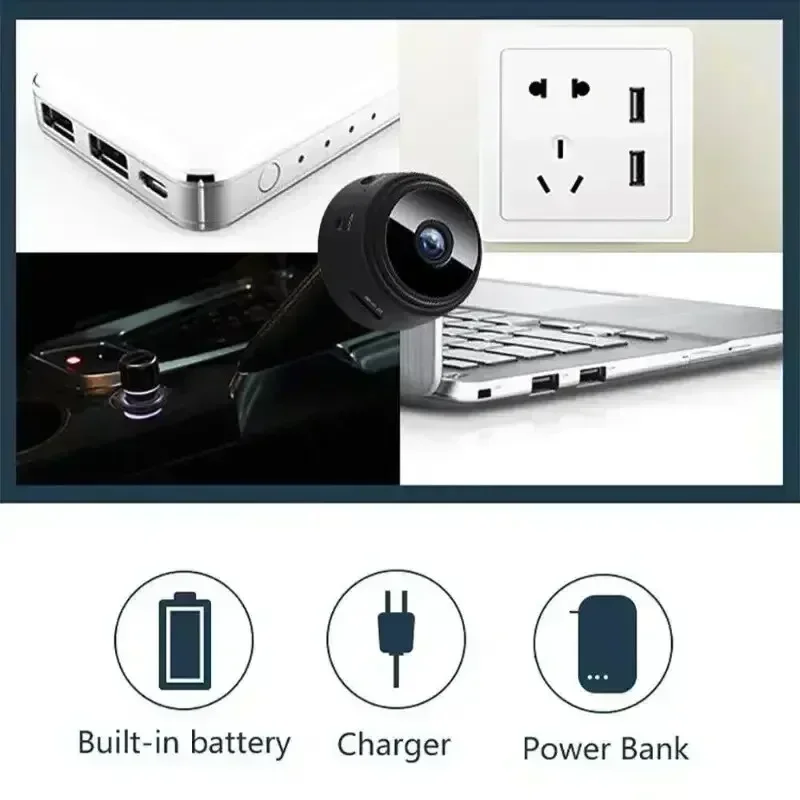 Lenovo A9 1080P Wifi Mini Camera Security Monitoring Wireless Remote Night Vision Video Surveillance Smart DV Cam HD Camera