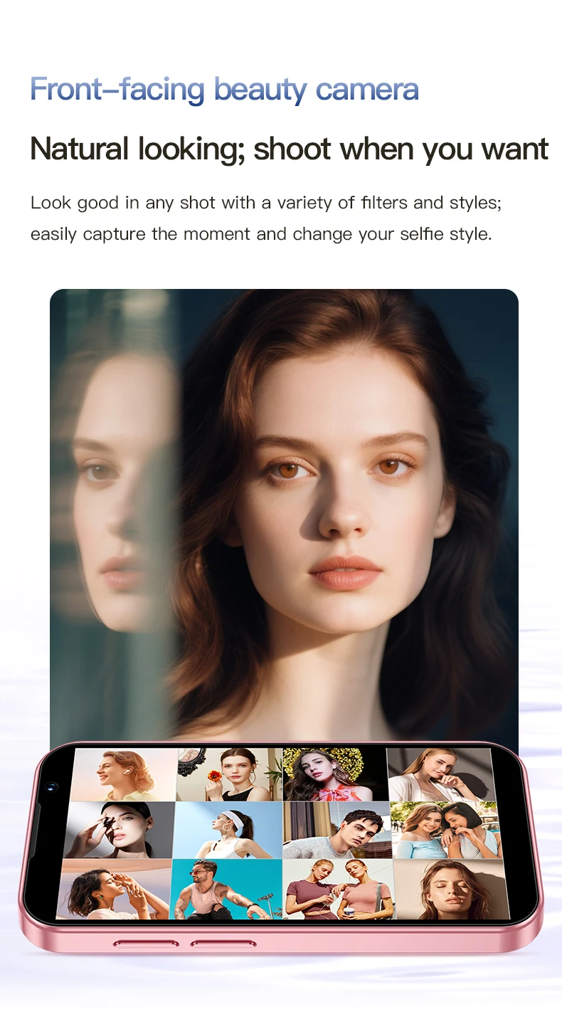 SOYES XS18Pro Mini Smartphone 3.0" Display 2GB RAM 16GB ROM Dual SIM Standby Dual Camera Android 9.0 Apps WiFi i17 Mini Phone