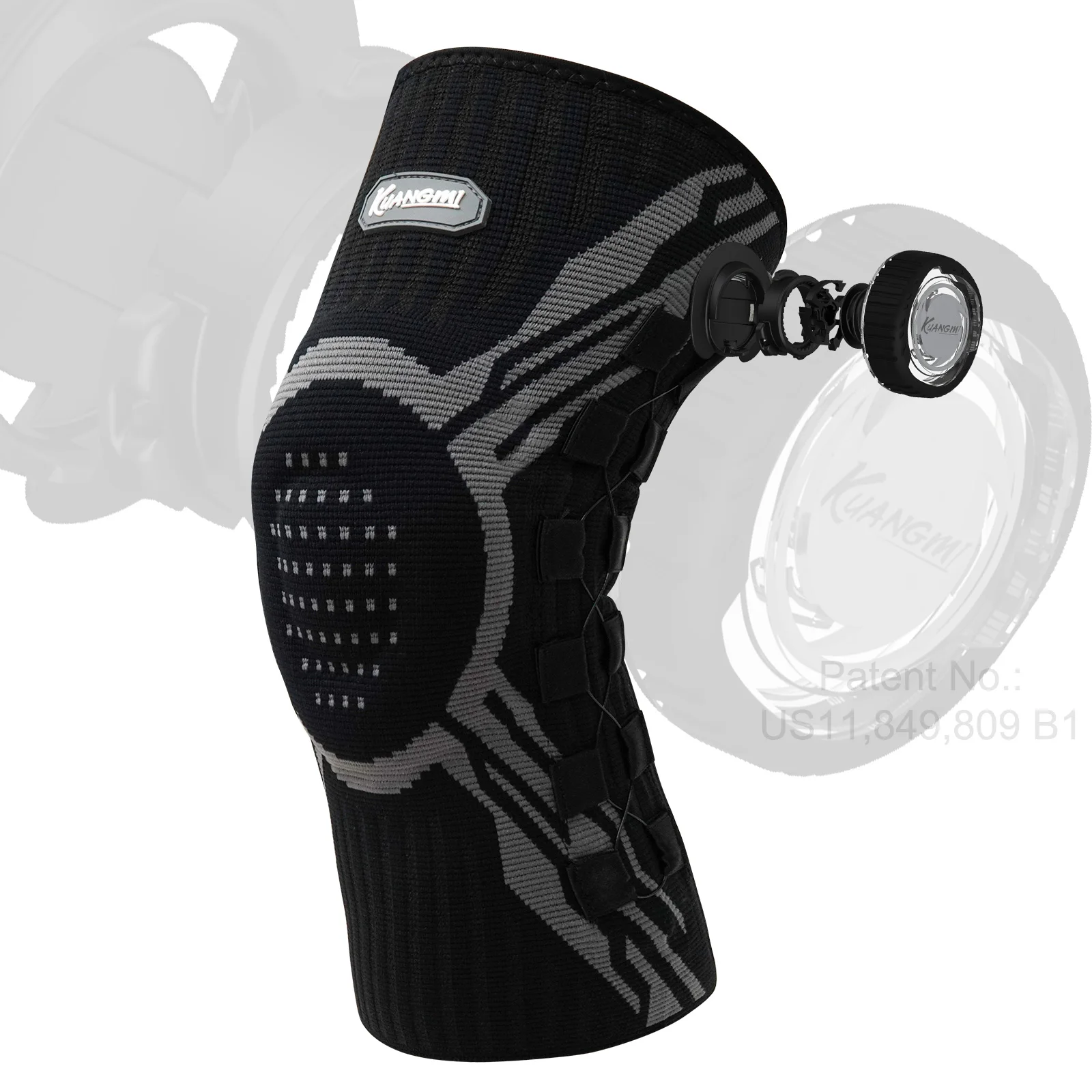 Kuangmi Professional Knee Brace Support for Pain Relief, Joint Recovery and Sports