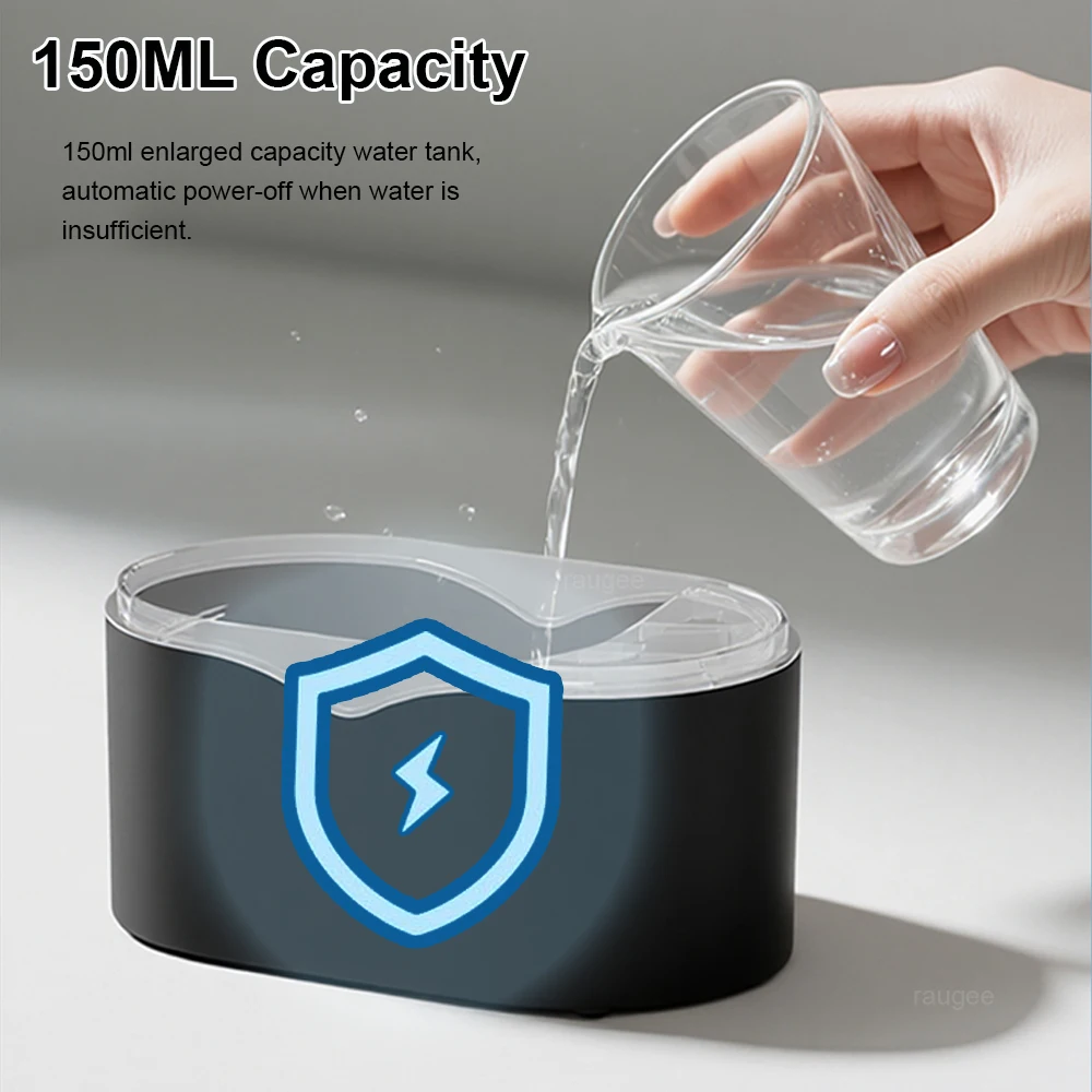 Flame Humidifier Aroma Air Humidifier Mini Essential Oils Humidifiers for Home Aromatherapy Fragrance Diffuser with LED Light
